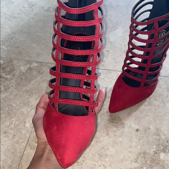 NEW RED Heels - Picture 6 of 8